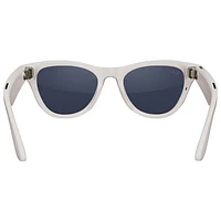 Ray-Ban | Meta Skyler Glasses with AI, Photo, Video, Audio & Messaging - Shiny Chalky Grey/Transitions