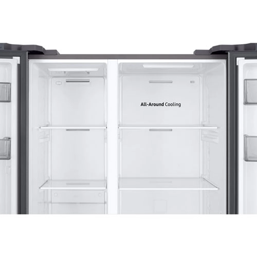 Samsung 36" 20 Cu. Ft. Side-By-Side Refrigerator (RS20DG4000M9AA) - Stainless Look