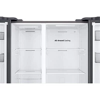Samsung 36" 20 Cu. Ft. Side-By-Side Refrigerator (RS20DG4000M9AA) - Stainless Look