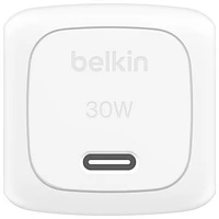 Belkin 30W USB-C Wall Charger with USB-C Cable - White