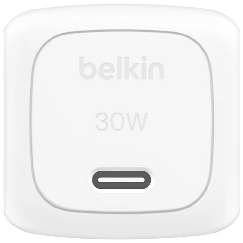 Belkin 30W USB-C Wall Charger - White