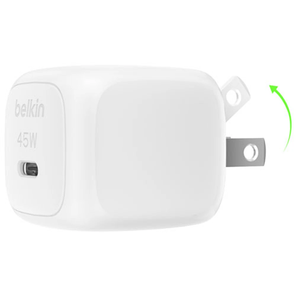 Belkin 45W USB-C Wall Charger - White