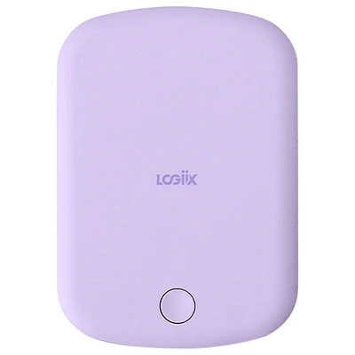 LOGiiX Vibrance Piston Power 5000 mAh Power Bank with MagSafe - Lavender