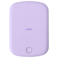 LOGiiX Vibrance Piston Power 5000 mAh Power Bank with MagSafe - Lavender