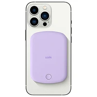 LOGiiX Vibrance Piston Power 5000 mAh Power Bank with MagSafe - Lavender