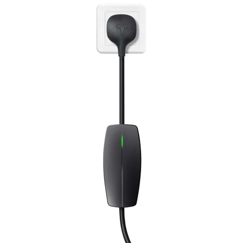 Tesla - Mobile Connector Portable Electric Vehicle (EV) Charger - 20' - Black - Exclusive Retail Partner