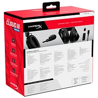 Hyperx Cloud III S Wireless Gaming Headset with Microphone for Multi-Platform - Black