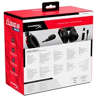 Hyperx Cloud III S Wireless Gaming Headset with Microphone for Multi-Platform - Black/Red - Only at Best Buy