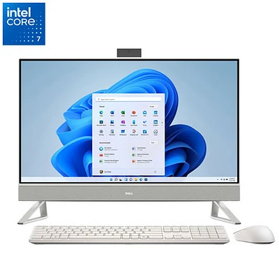 Ordinateur tout-en-un à écran tactile de 27 po de Dell - Blanc (Core 7 150U d’Intel/mémoire vive de 32 Go/disque SSD de 2 To/Windows 11)