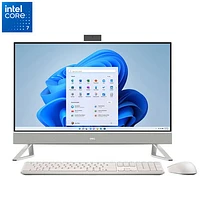 Ordinateur tout-en-un à écran tactile de 27 po de Dell - Blanc (Core 7 150U d’Intel/mémoire vive de 32 Go/disque SSD de 2 To/Windows 11)