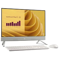 Ordinateur tout-en-un à écran tactile de 27 po de Dell - Blanc (Core 7 150U d’Intel/mémoire vive de 32 Go/disque SSD de 2 To/Windows 11)