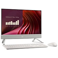 Dell 24" All-in-One PC - White (Intel Core 5 120U/16GB RAM/512GB SSD/Windows 11)