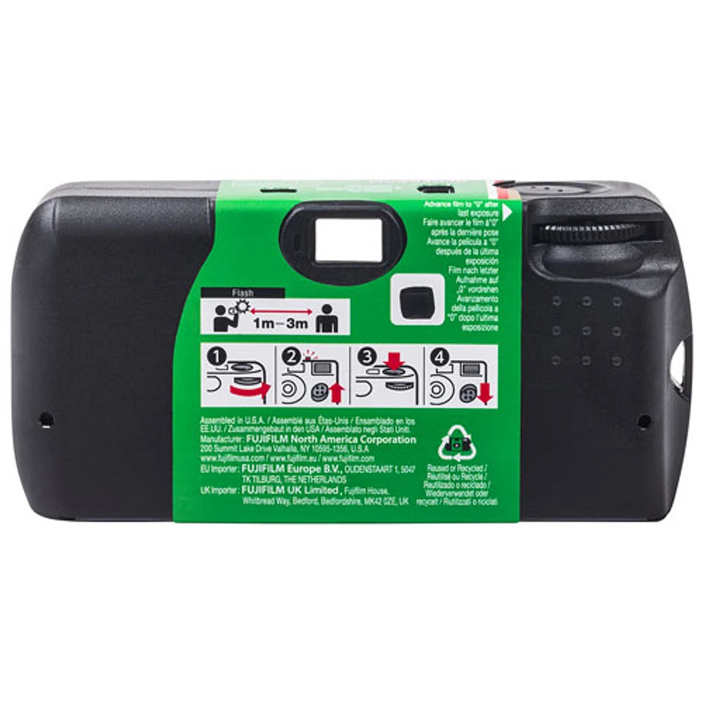 Fuji QuickSnap 400 27-Photos One-Time-Use Camera