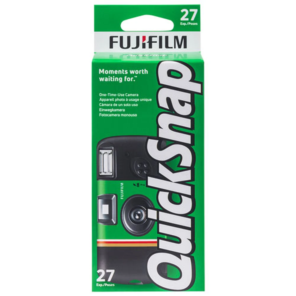 Fuji QuickSnap 400 27-Photos One-Time-Use Camera