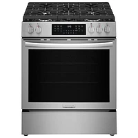 Frigidaire Gallery 30" 6.0 Cu.Ft. Fan Convection Freestanding Gas Air Fry Range (GCFG3059BF) - Stainless
