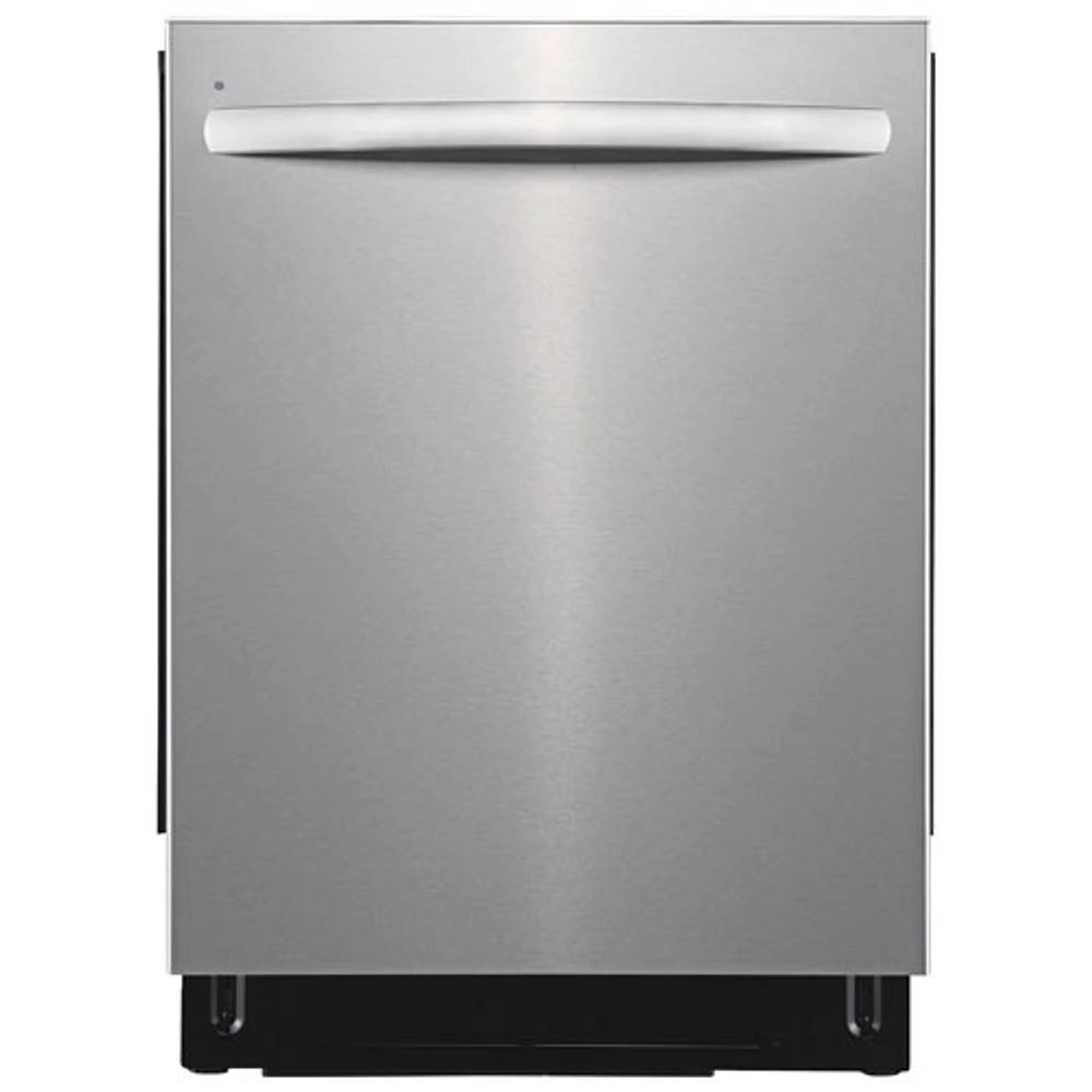 Lave-vaisselle encastrable 24 po 49 dB avec cuve en inox et troisième panier de Frigidaire (FDSH4502BF) - Acier inoxydable