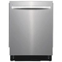Lave-vaisselle encastrable 24 po 49 dB avec cuve en inox et troisième panier de Frigidaire (FDSH4502BF) - Acier inoxydable
