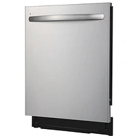 Lave-vaisselle encastrable 24 po 49 dB avec cuve en inox et troisième panier de Frigidaire (FDSH4502BF) - Acier inoxydable