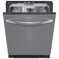 Frigidaire 24" 49dB Built-In Dishwasher with Stainless Steel Tub & Third Rack (FDSH4502BF) - Stainless