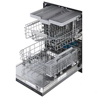 Lave-vaisselle encastrable 24 po 49 dB avec cuve en inox et troisième panier de Frigidaire (FDSH4502BF) - Acier inoxydable