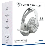 Turtle Beach Stealth 500 Wireless Gaming Headset for PS5/PS4/PC - Arctic Camo