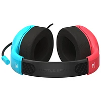 Casque de jeu Airlite Fit de Turtle Beach pour Switch - Rouge/Bleu