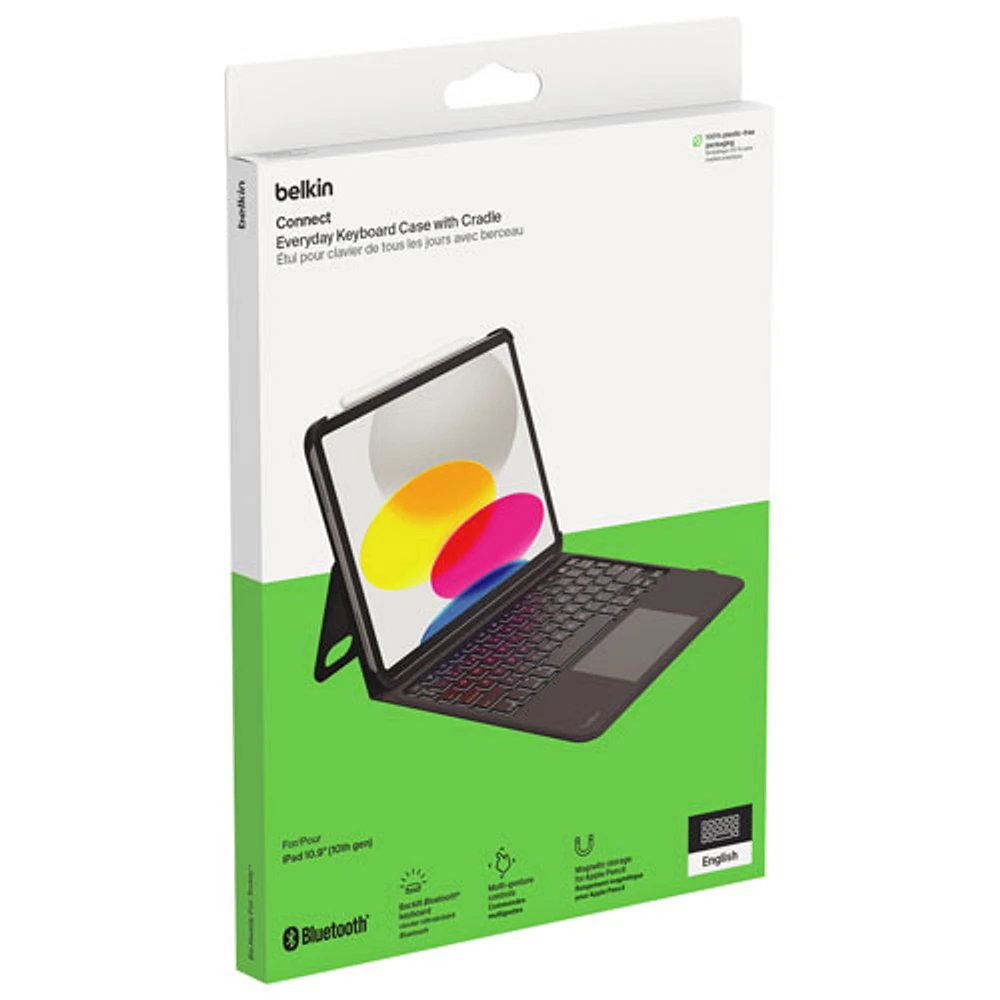 Belkin Connect Pro Keyboard Folio Case for iPad 10.9" (10th Generation) /11" A16 - Black