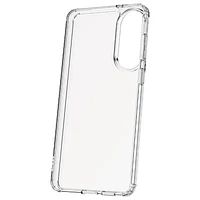 Étui rigide ajusté de TUFF8 pour Galaxy S25 Edge - Transparent