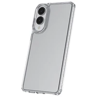 Étui rigide ajusté de TUFF8 pour Galaxy S25 Edge - Transparent