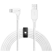 LOGiiX Piston Connect XL 90 3m(9.8 ft.) USB-A to Lightning Cable (LGX-12919) - White