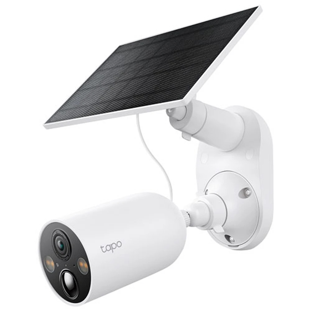 Caméra de surveillance à énergie solaire d'intérieur et d'extérieur sans fil 2K Tapo de TP-Link