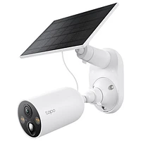 Caméra de surveillance à énergie solaire d'intérieur et d'extérieur sans fil 2K Tapo de TP-Link