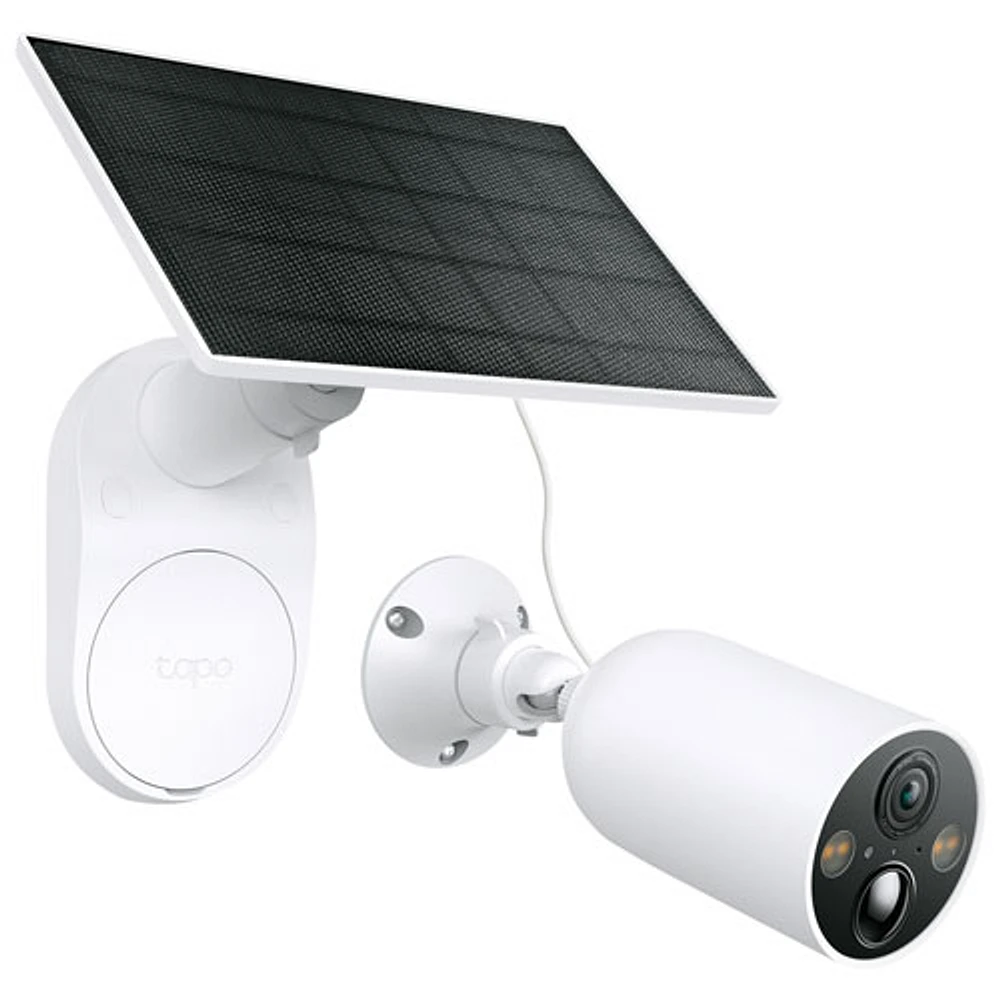 Caméra de surveillance à énergie solaire d'intérieur et d'extérieur sans fil 2K Tapo de TP-Link