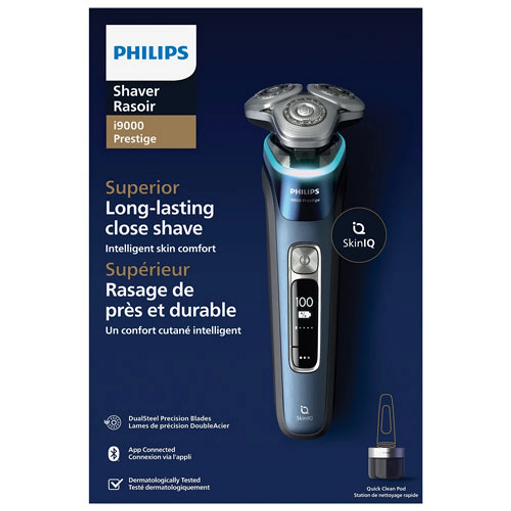 Philips i9000 Prestige Wet/Dry Shaver with Cleaning Pod (XP9201/20)