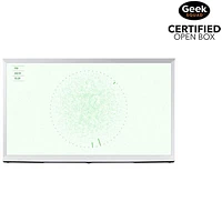 Boîte ouverte - Téléviseur intelligent Tizen HDR QLED UHD 4K de 65 po The Serif LS01D de Samsung (QN65LS01DAFXZC) - 2024