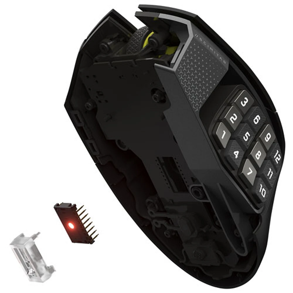 Souris de jeu Bluetooth 33 000 ppp Scimitar Elite Marksman S de Corsair - Bronze industriel