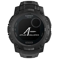 Montre intelligente multisport Bluetooth de mm Instinct 3 édition Solar Tactical de Garmin