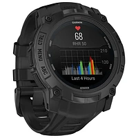 Montre intelligente multisport Bluetooth de 45 mm à écran AMOLED Instinct 3 édition Tactical de Garmin - Noir