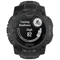 Garmin Instinct 3 Solar Tactical Edition 50mm Bluetooth Multisport Smartwatch - Black