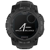 Garmin Instinct 3 Solar Tactical Edition 50mm Bluetooth Multisport Smartwatch - Black