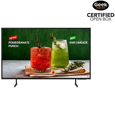 Open Box - Samsung BED-H Series 50" 4K UHD HDR Tizen Smart TV (LH50BEDHLGFXZC) - Titan Grey