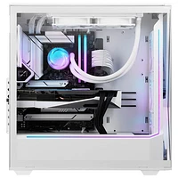iBUYPOWER Slate 9 Series Gaming PC - White (Intel Ultra 9-285K/32GB RAM/2TB SSD/RTX 5070 12GB/Win 11)