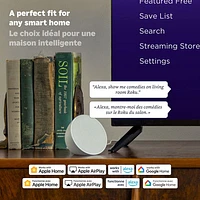 Lecteur multimédia de diffusion en continu Streaming Stick Plus 4K de Roku avec télécommande