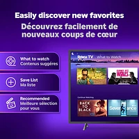 Lecteur multimédia de diffusion en continu Streaming Stick HD de Roku avec télécommande