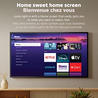 Lecteur multimédia de diffusion en continu Streaming Stick HD de Roku avec télécommande