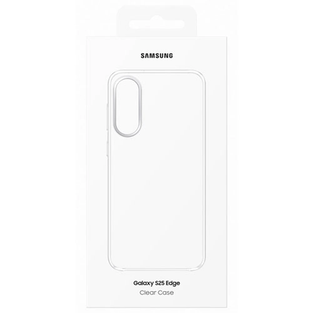 Samsung Fitted Hard Shell Case for Galaxy S25 Edge - Clear