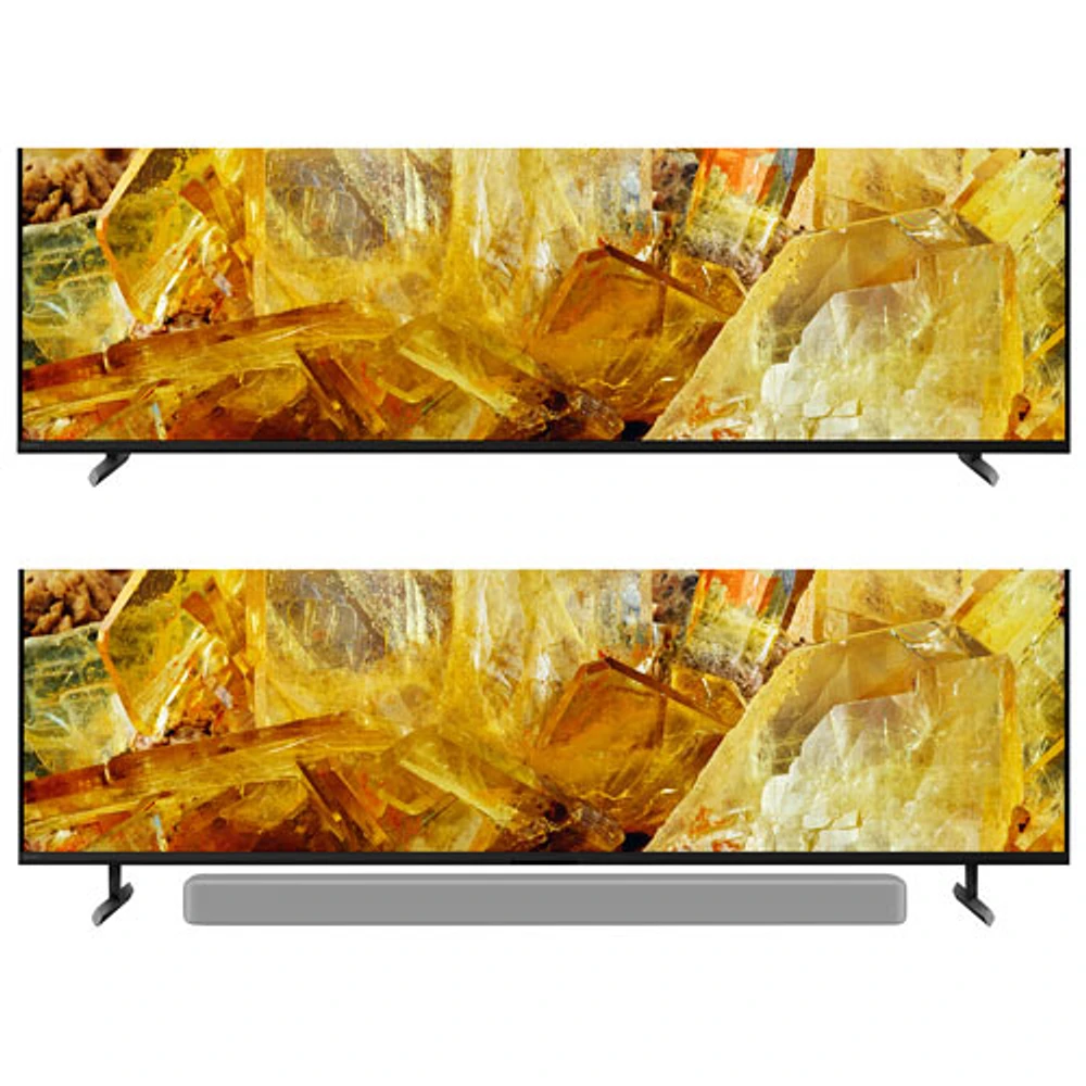 Téléviseur intelligent Google HDR DEL UHD 4K de 65 po Bravia XR de Sony (XR65X90LC) - 2023