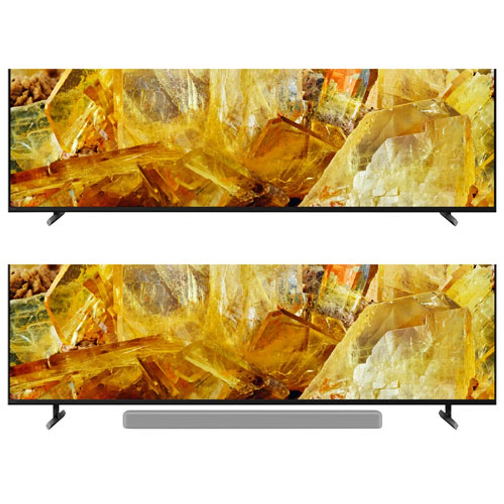 Téléviseur intelligent Google HDR DEL UHD 4K de 75 po Bravia XR de Sony (XR75X90LC) - 2023