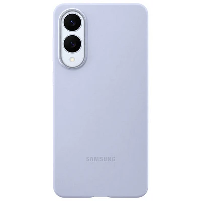 Étui souple ajusté en silicone de Samsung pour Galaxy S25 Edge - Bleu