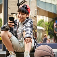 couteurs boutons SoundForm de Belkin avec connecteur USB-C
